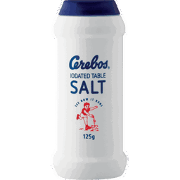 Cerebos Iodated Table Salt 125g