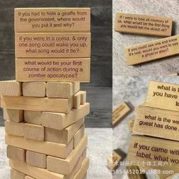 Family time + Family Jenga set 