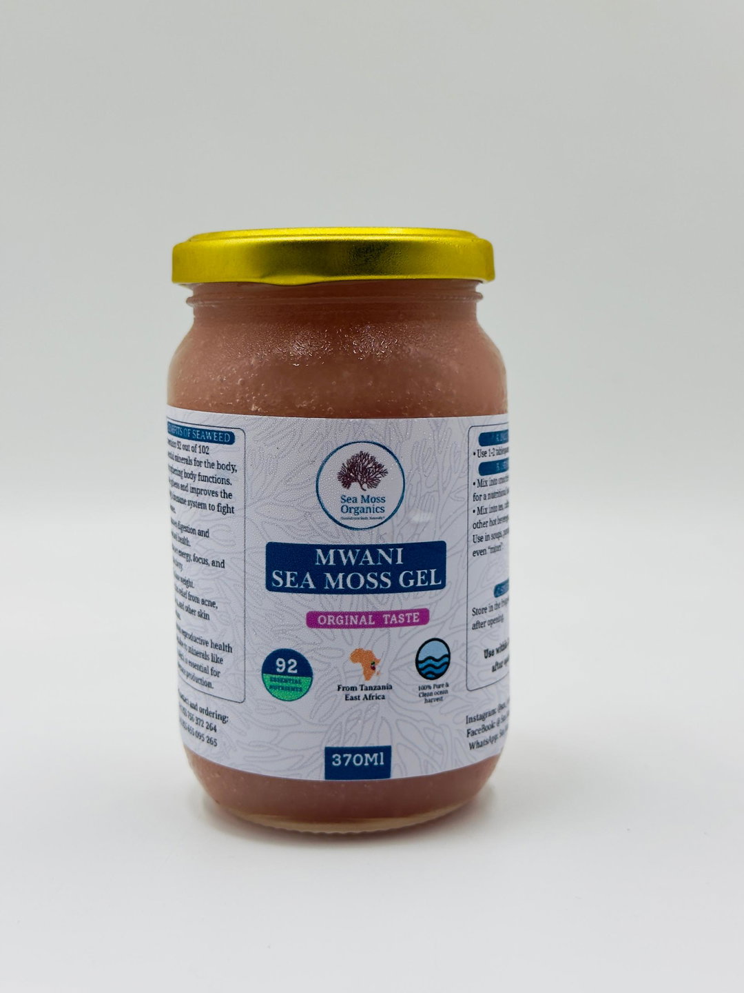 Original Taste Sea Moss Gel 