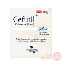 Cefutil-Cefuroxime 500mg Tabs