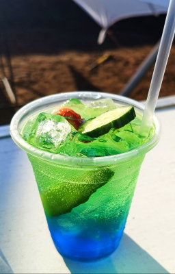 Blue Soda Curacao