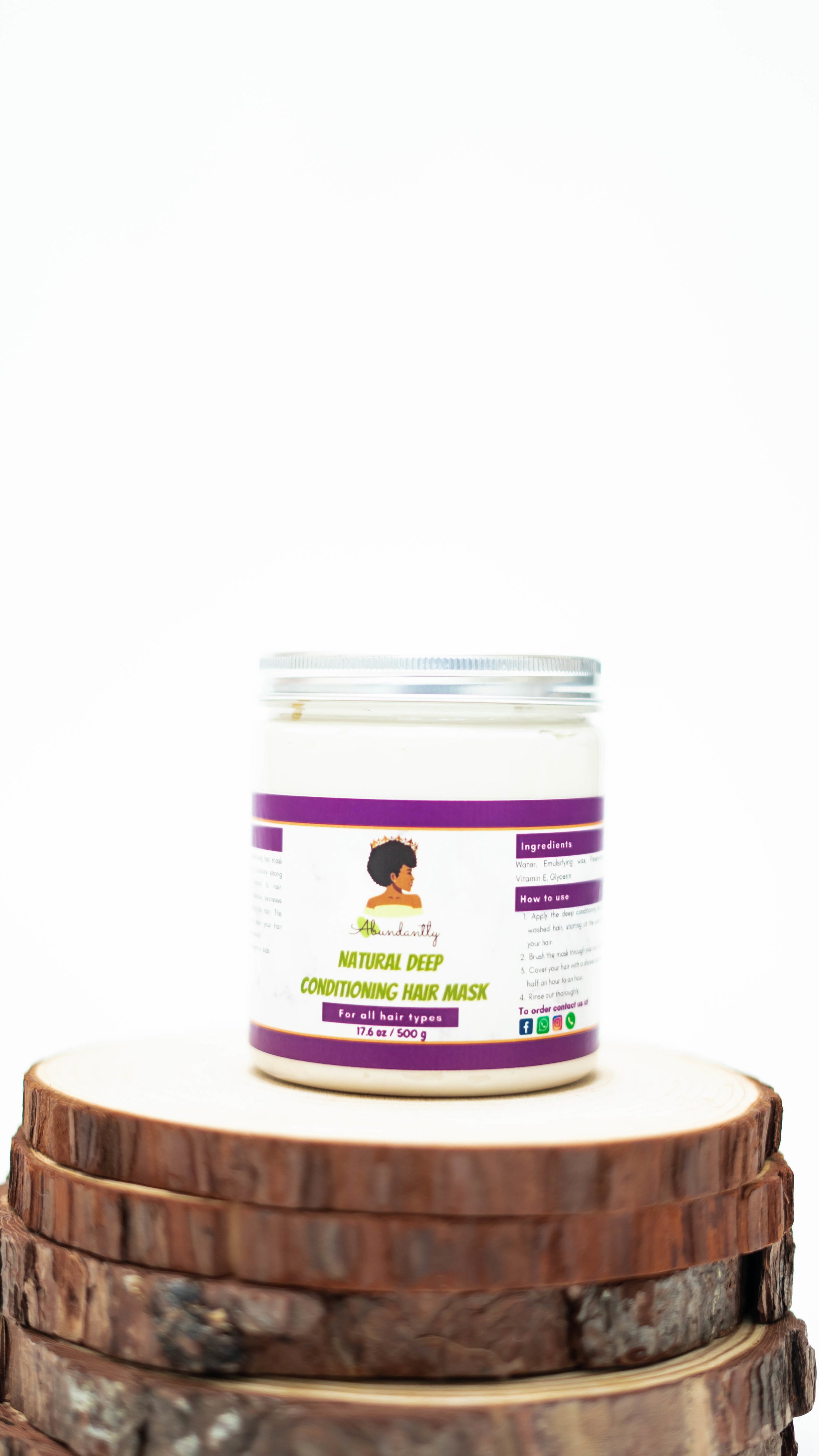 Natural deep conditioning hair mask _0