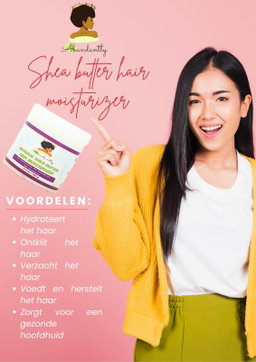 Natural shea butter hair moisturizer 