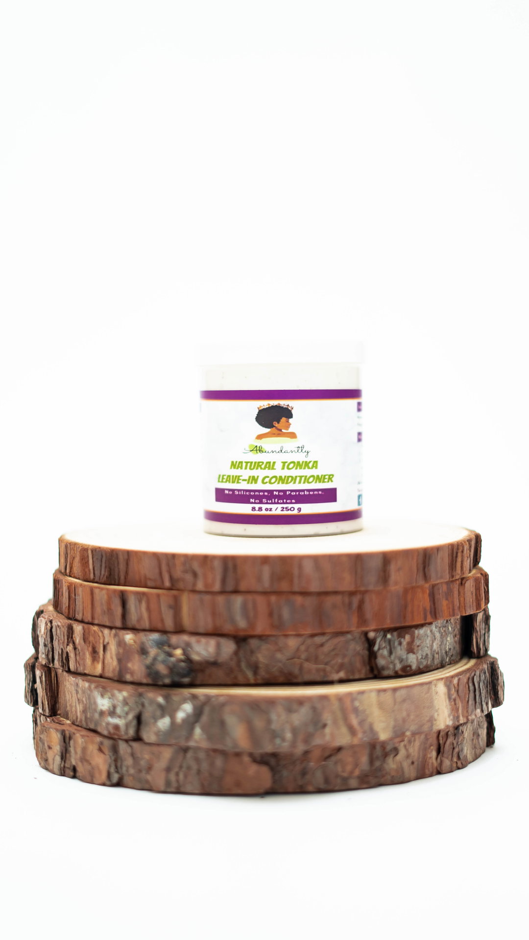 Natural tonka leave-in conditioner 