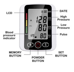  Economic Arm BP Monitor - Heart Rate & Blood Pressure