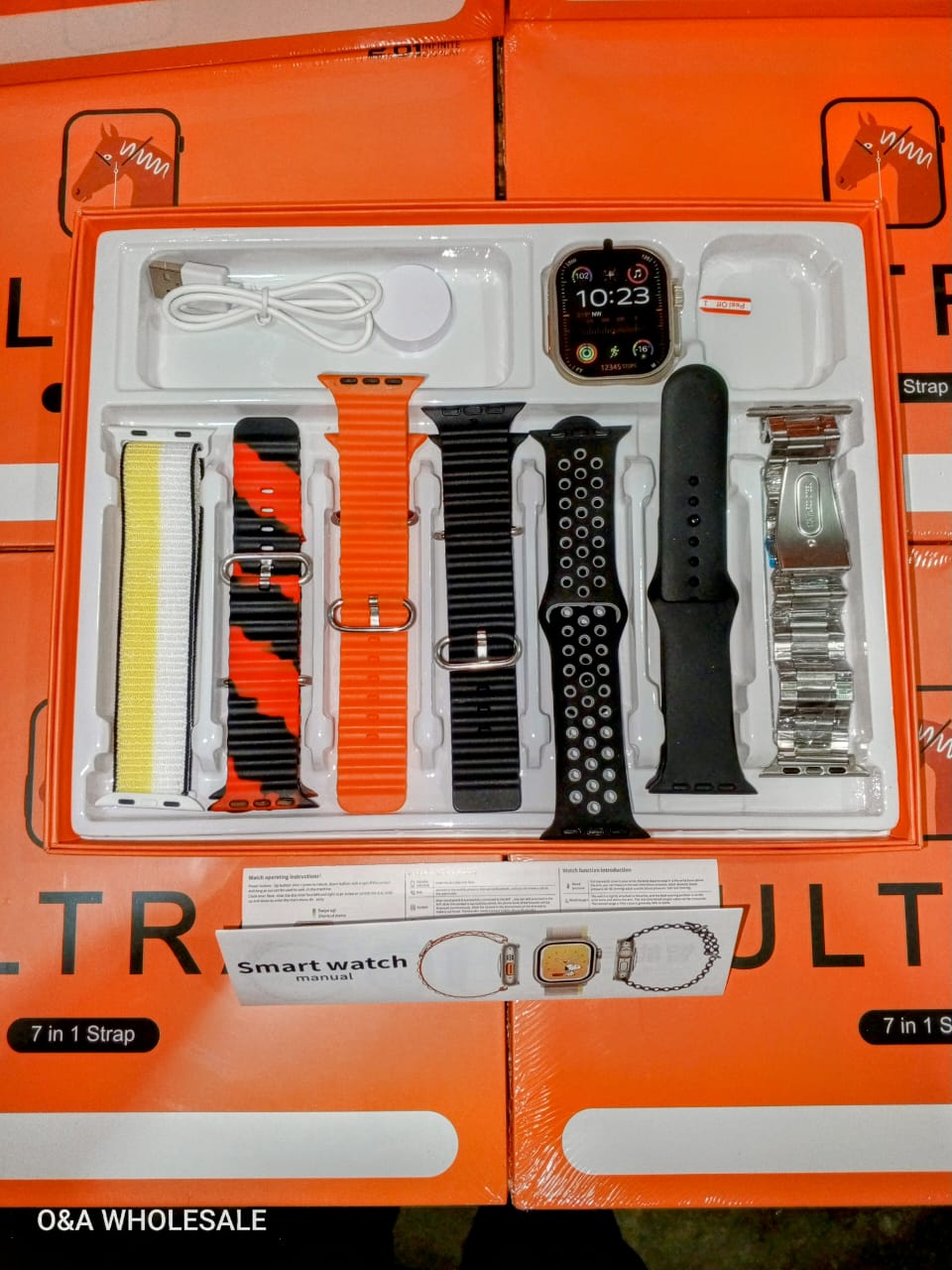  7-Strap Ultra Brand Smart Watch_0