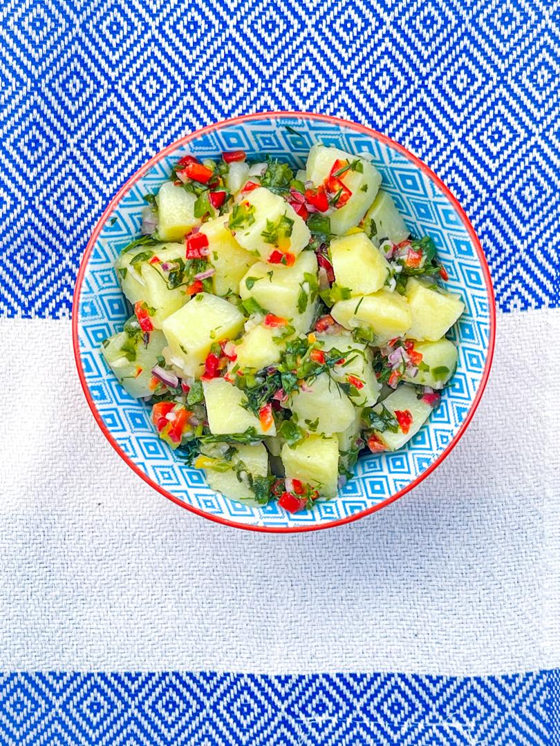 HERBED POTATO SALAD.