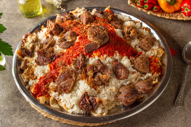 فتة لحمة _0