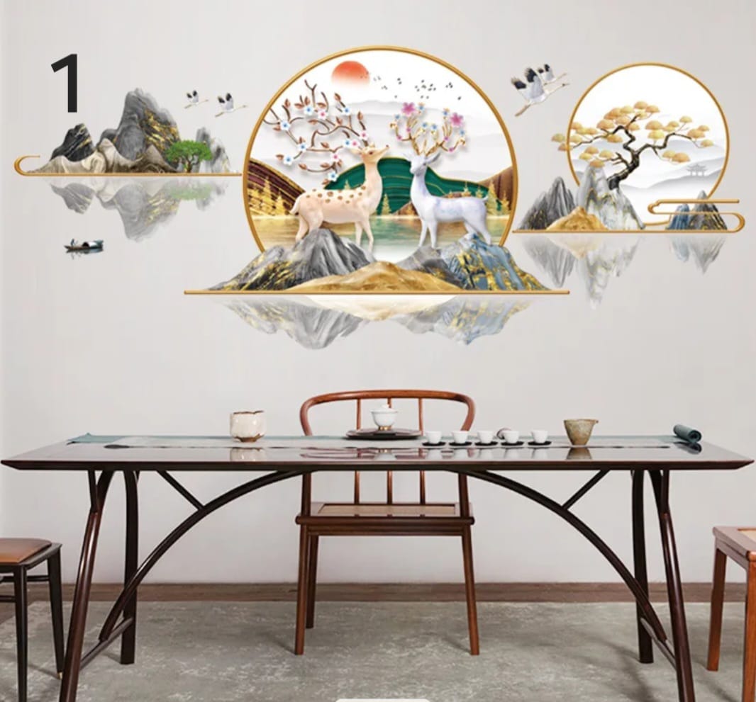 Stickers muraux décoratifs pour intérieur de maison _1