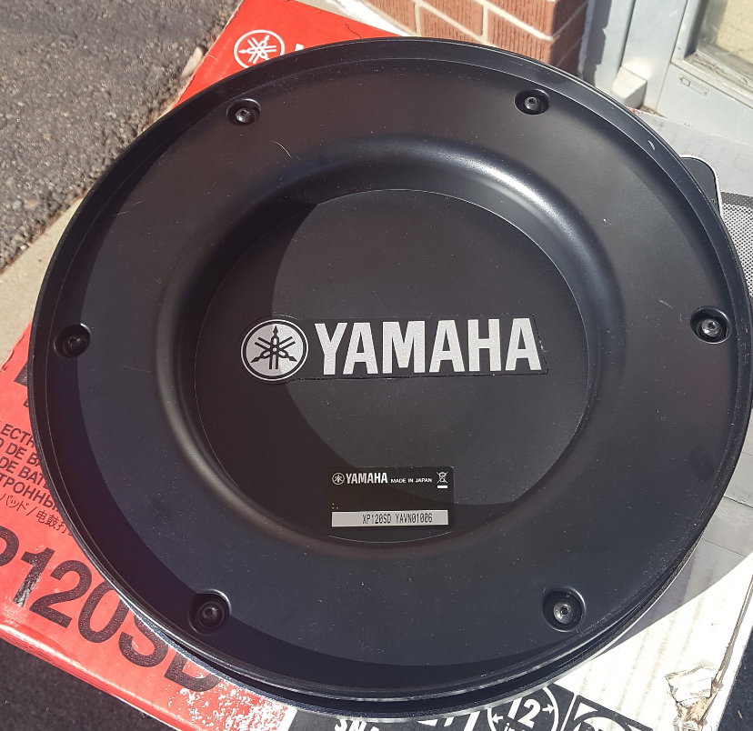 XP120ST TOM PAD 12" and Yamaha XP-120 SD Electronic Snare Pad_5