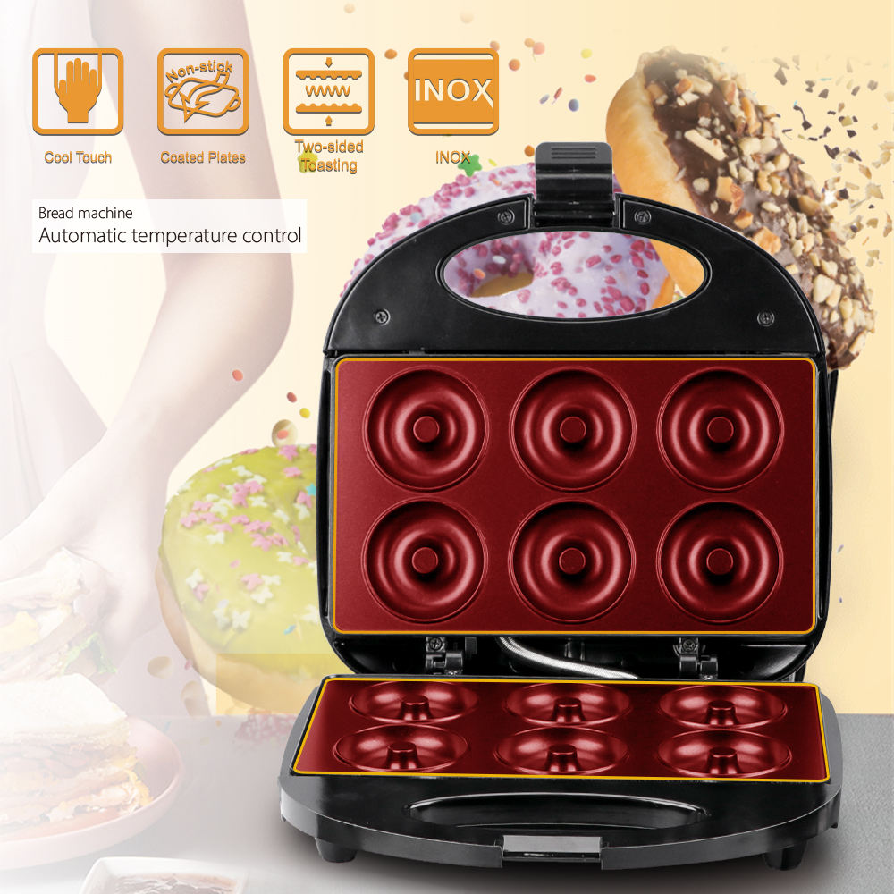 Jamaky Doughnut Maker - 6 Pcs Design_1