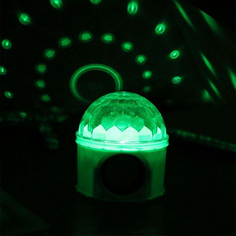  6W LED Disco Light Ball - Rotating Strobe Bulb_2