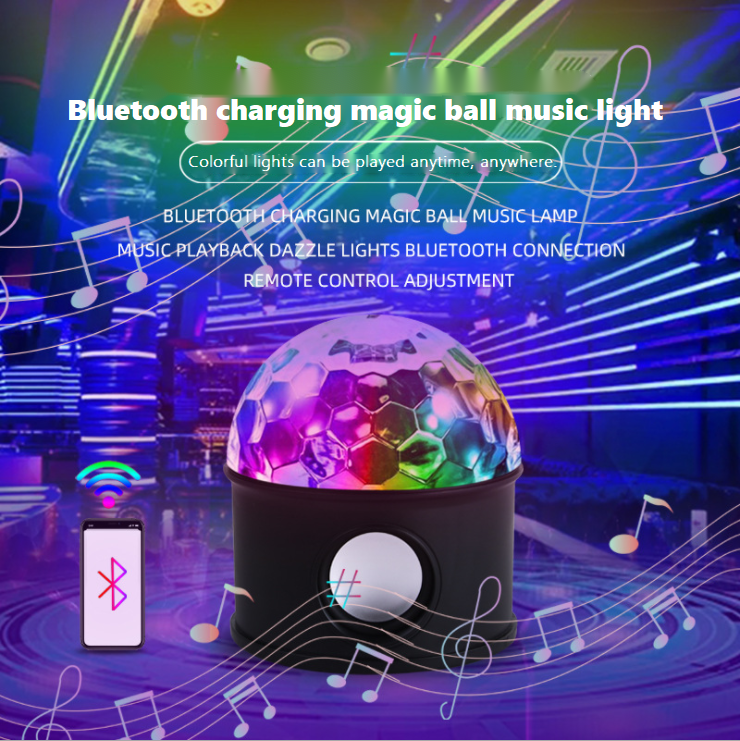  6W LED Disco Light Ball - Rotating Strobe Bulb_3