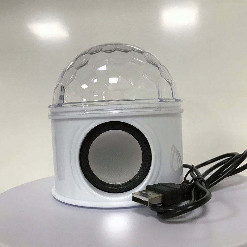  6W LED Disco Light Ball - Rotating Strobe Bulb