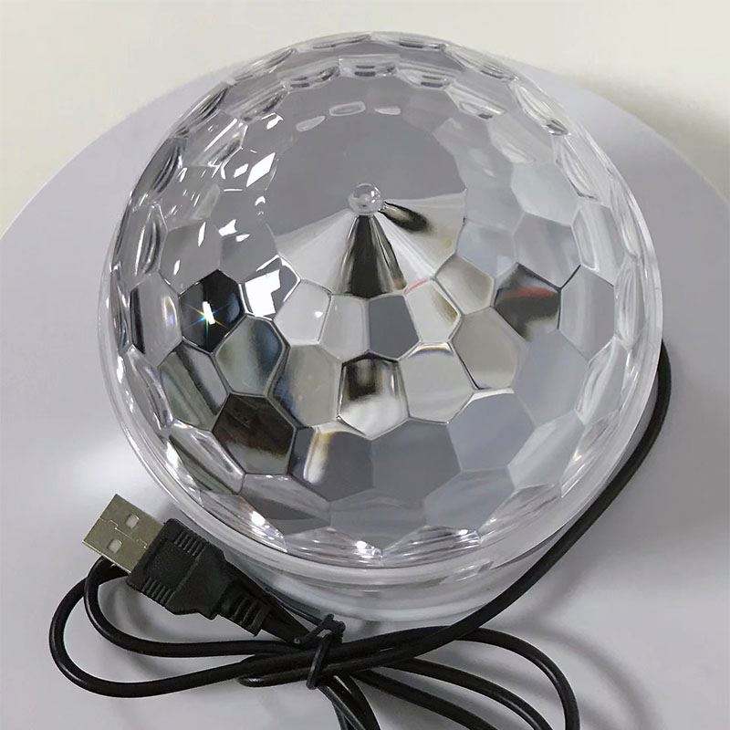  6W LED Disco Light Ball - Rotating Strobe Bulb_1