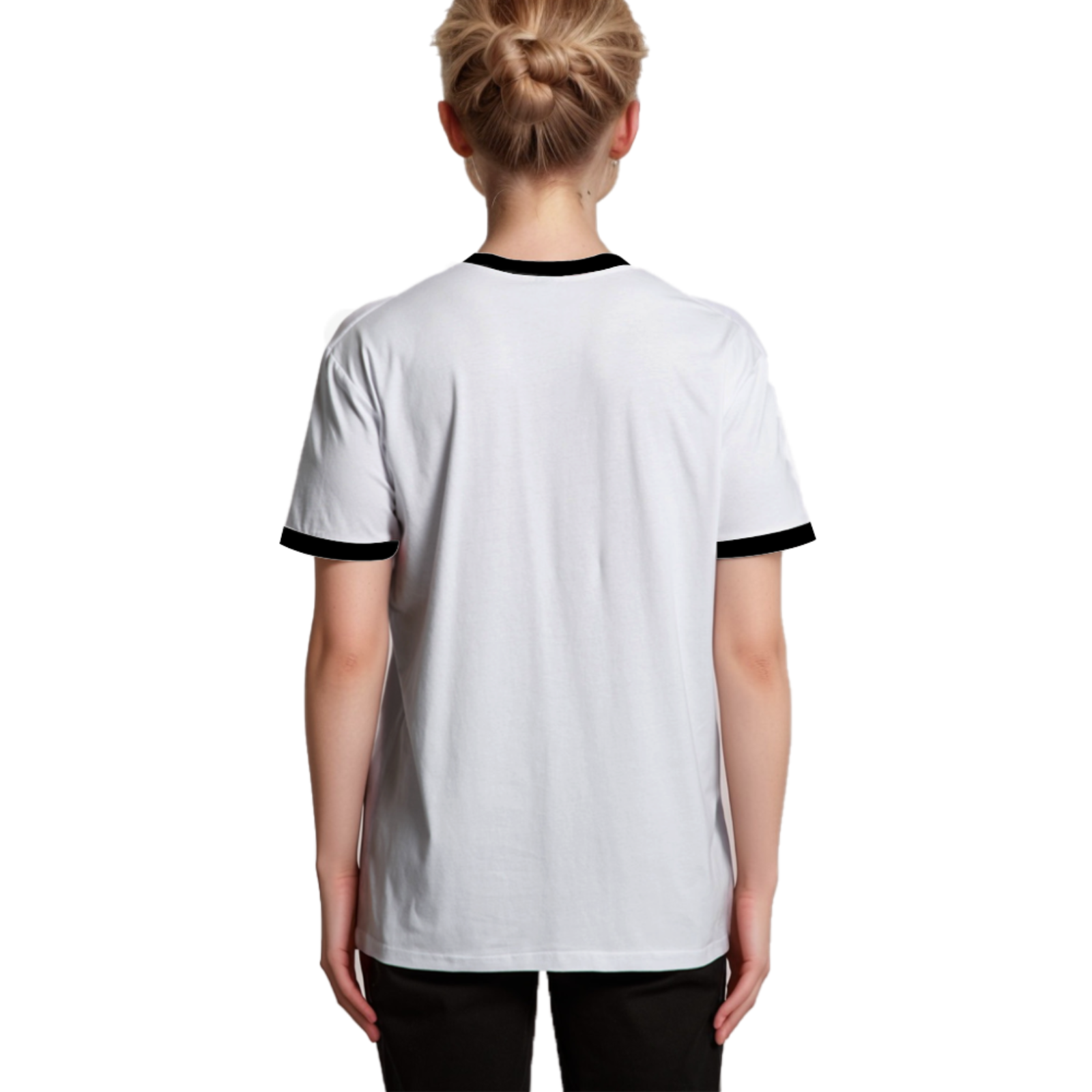 Women's Colorblock Crew Neck Short Sleeve T-Shirt_1