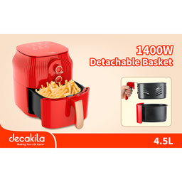 Friteuza 1400W 4.5L KEEC073R Decakila