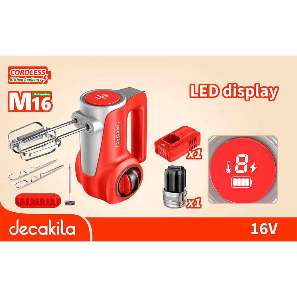 Mixer cu baterie 125W 2000mAh KEMX023R Decakila_1