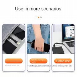 Type C Fast Charging 3A USB Cable 200MBps File Transfer