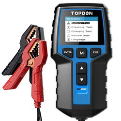 TOPDON BT200 12v 24v AGM GEL EFB Battery Tester Analyzer