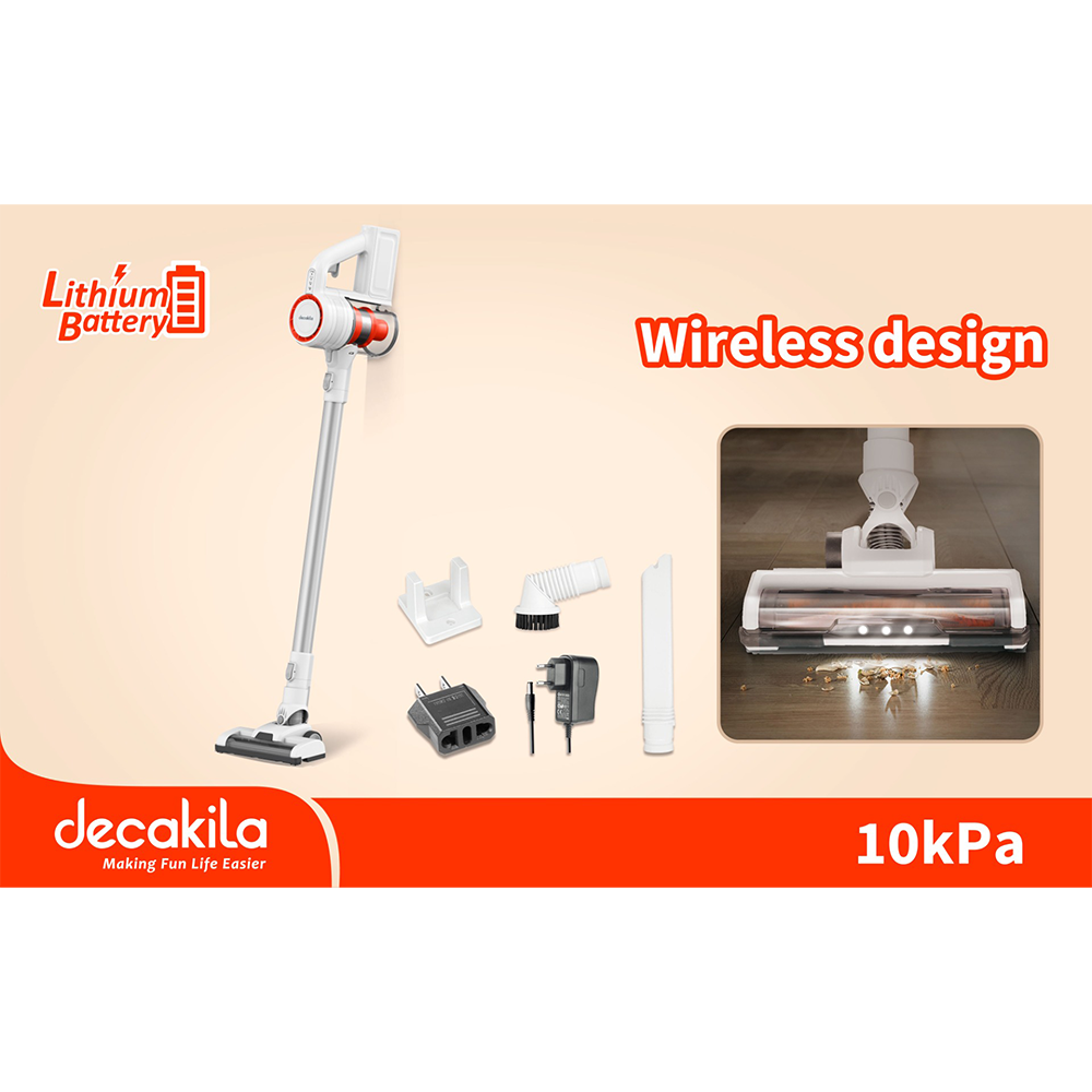 Aspirator de uz casnic 140W 0.8L 40min CUCV001W Decakila_1