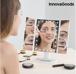 4-in-1 Magnifying LED Mirror For Ladies
