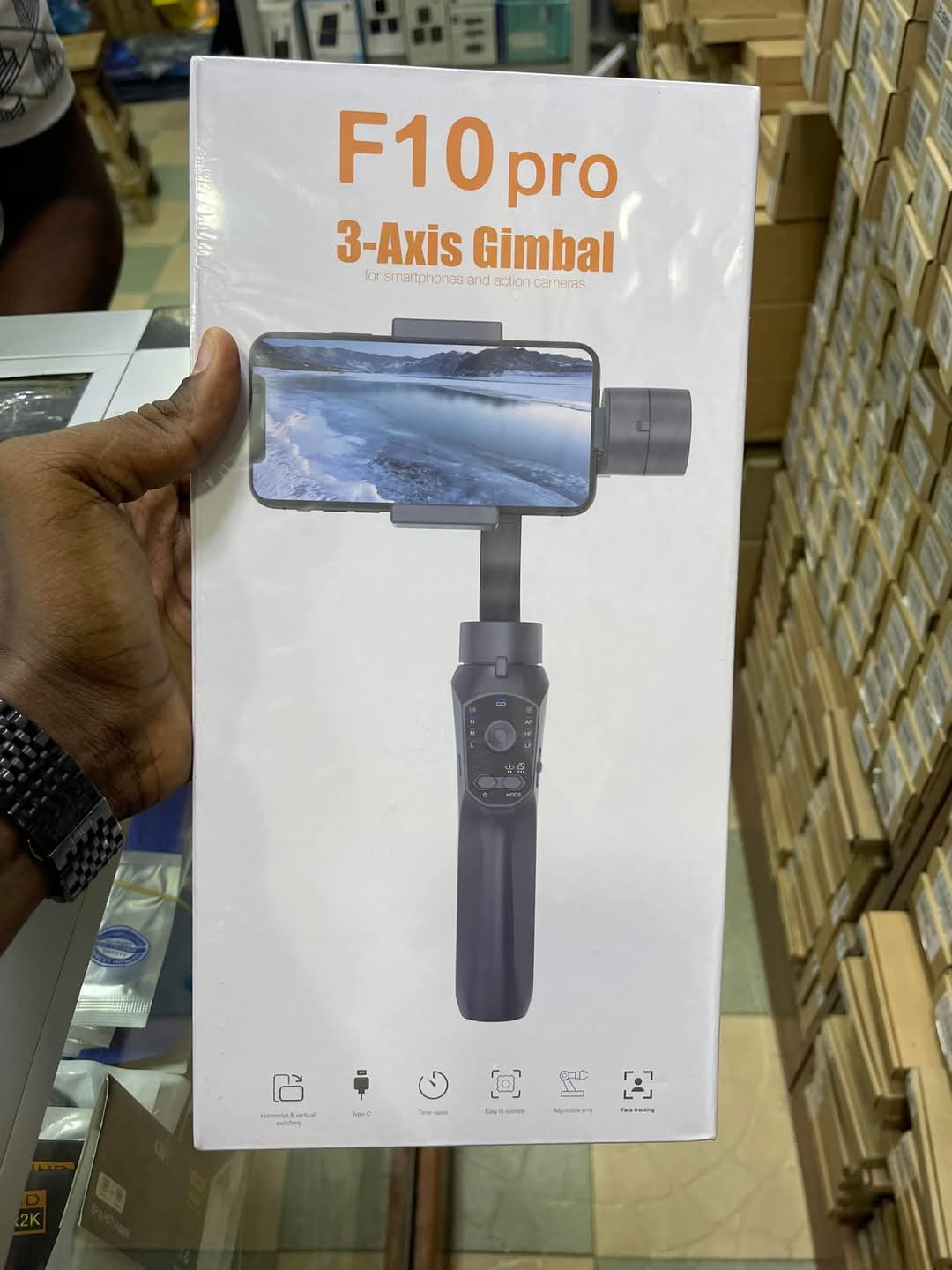Stabilisateur Gimbal F10 Pro_0