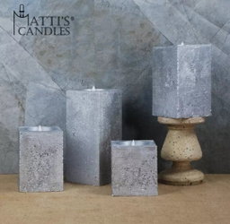 Silver Electronic Candles