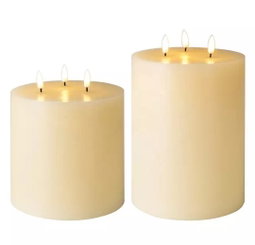 Cream White Electronic Candles