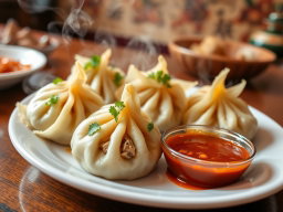 Momos and Rolls