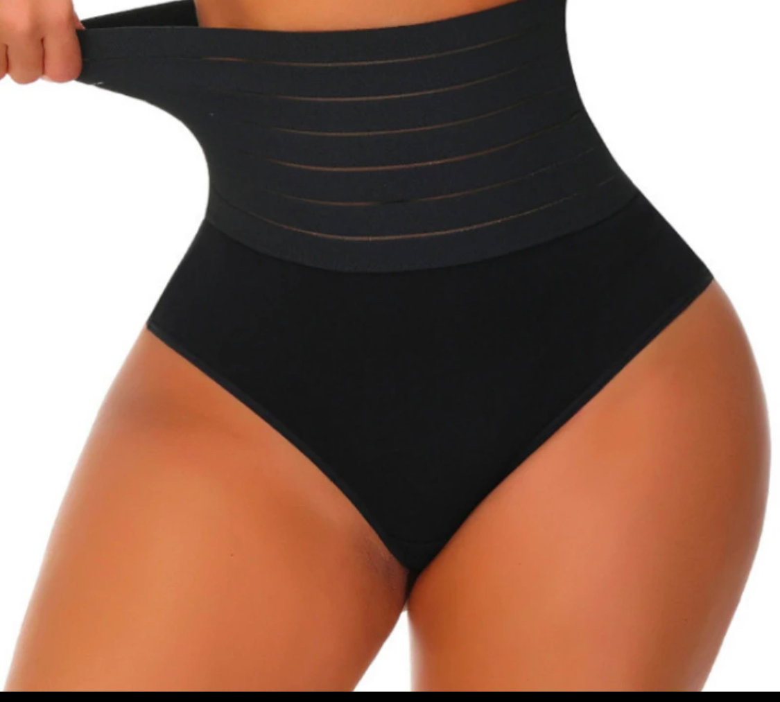 WAIST CINCHER GIRDLE SHAPER THONG_5