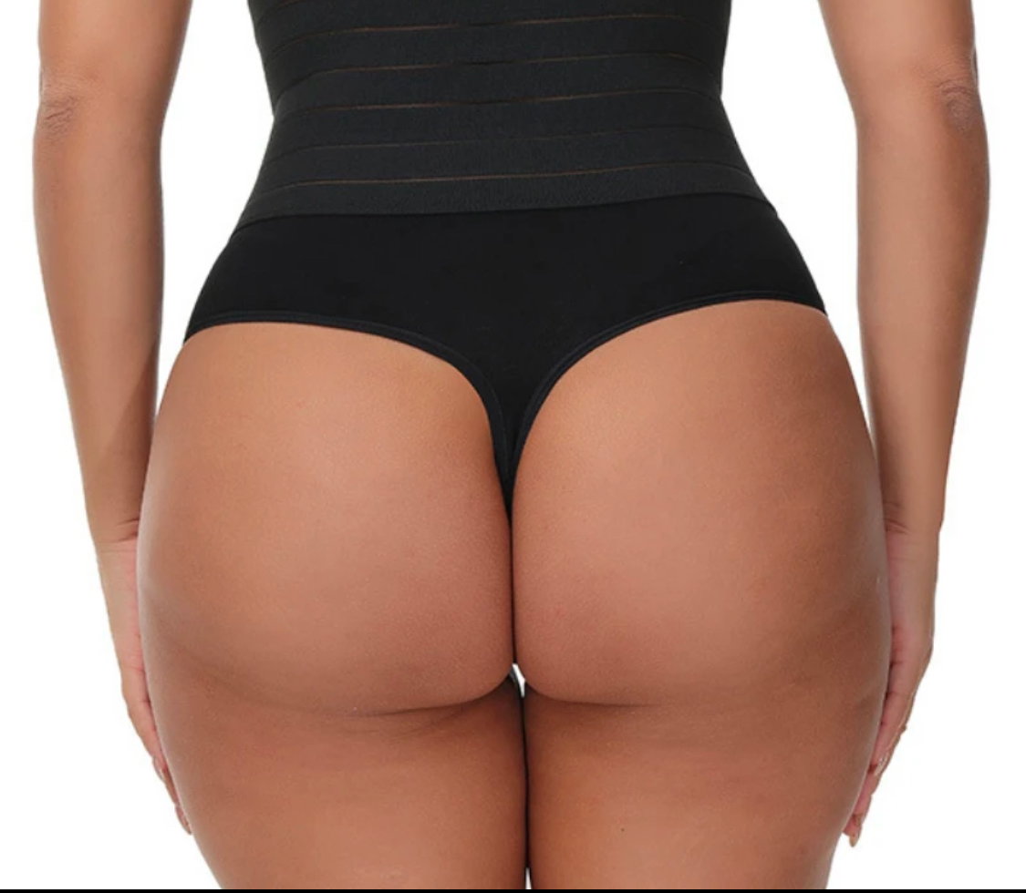 WAIST CINCHER GIRDLE SHAPER THONG_4