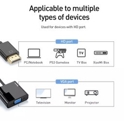 BASEUS HDMI to VGA Cable