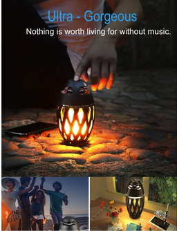 Flaming Bluetooth Speaker
