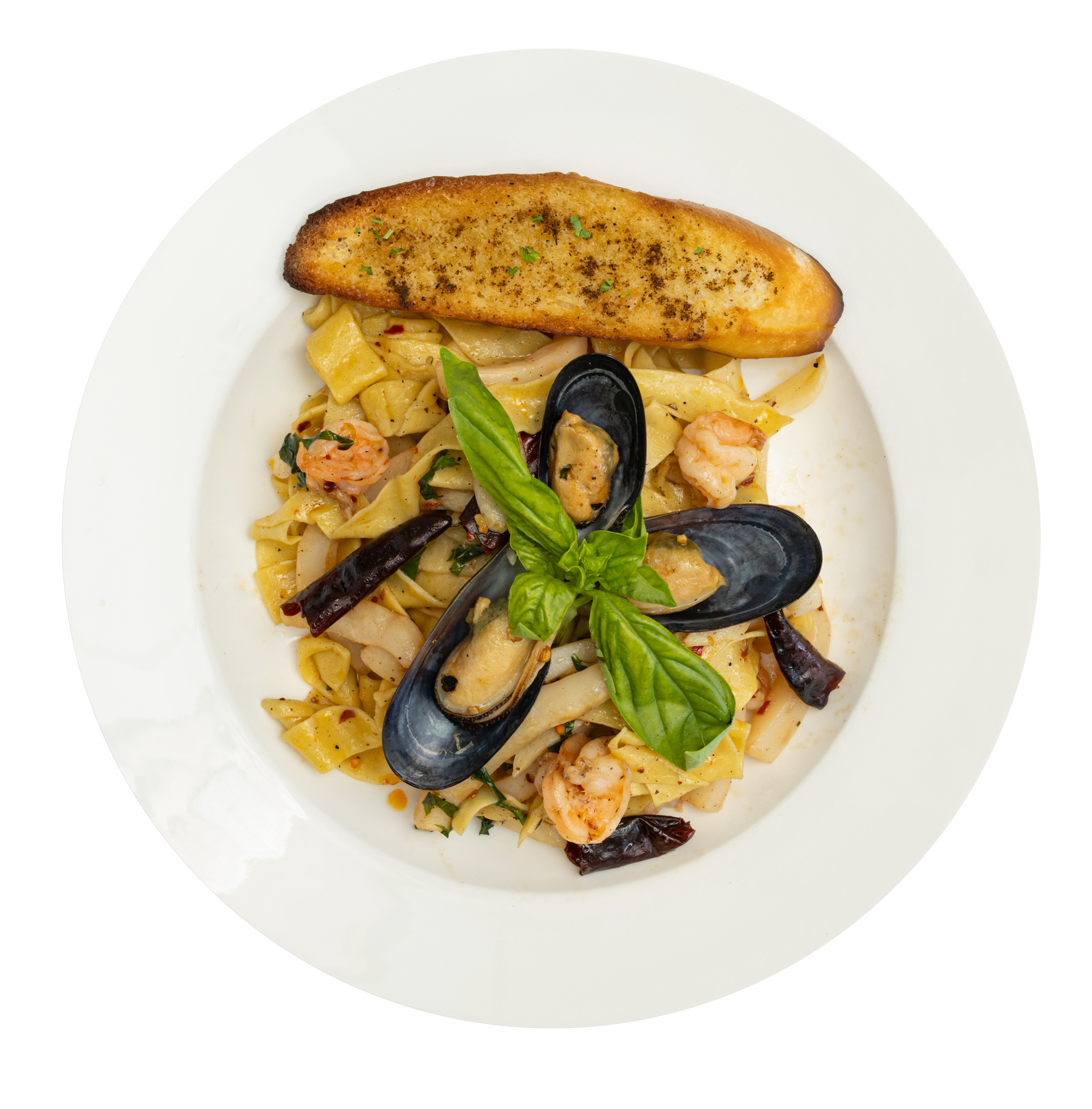 Seafood Aglio E Olio_0