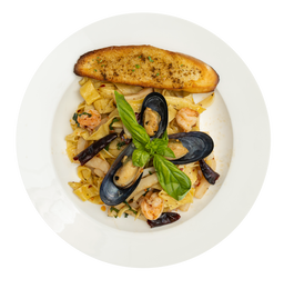 Seafood Aglio E Olio