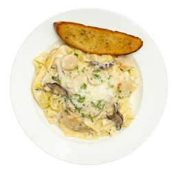 Creamy Chicken Sausage and Mushroom