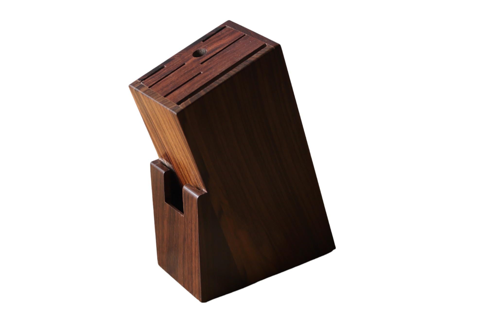 Wooden Knife Holder Stand with 6 Universal Knife Slot,_1