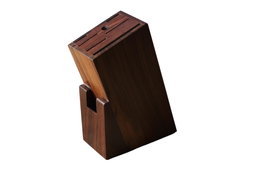 Wooden Knife Holder Stand with 6 Universal Knife Slot,