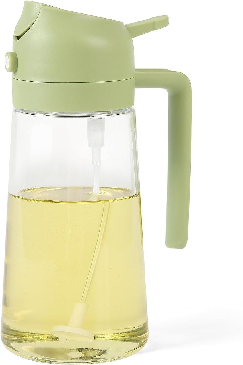 500ml Glass Oil Sprayer Bottle For Cooking & Kitchen
