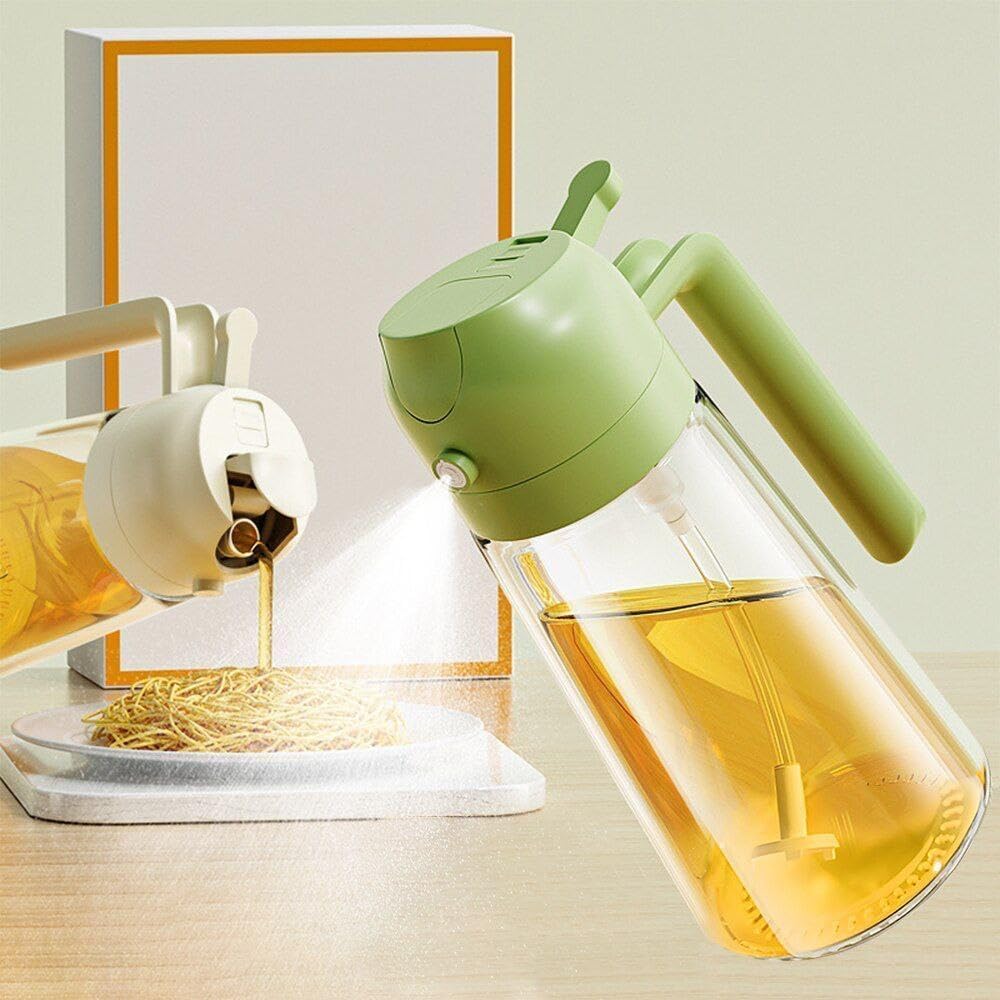 500ml Glass Oil Sprayer Bottle For Cooking & Kitchen_2