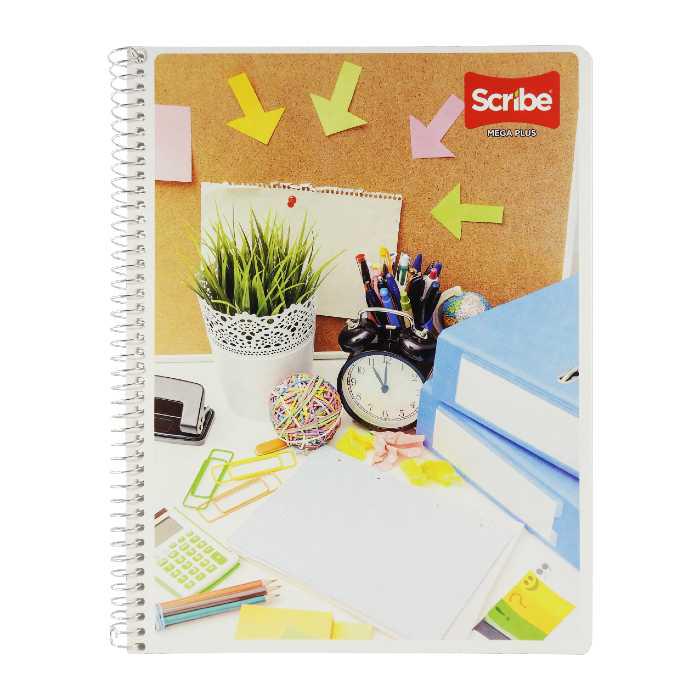 Cuaderno Profesional Scribe 100h. Mega Plus