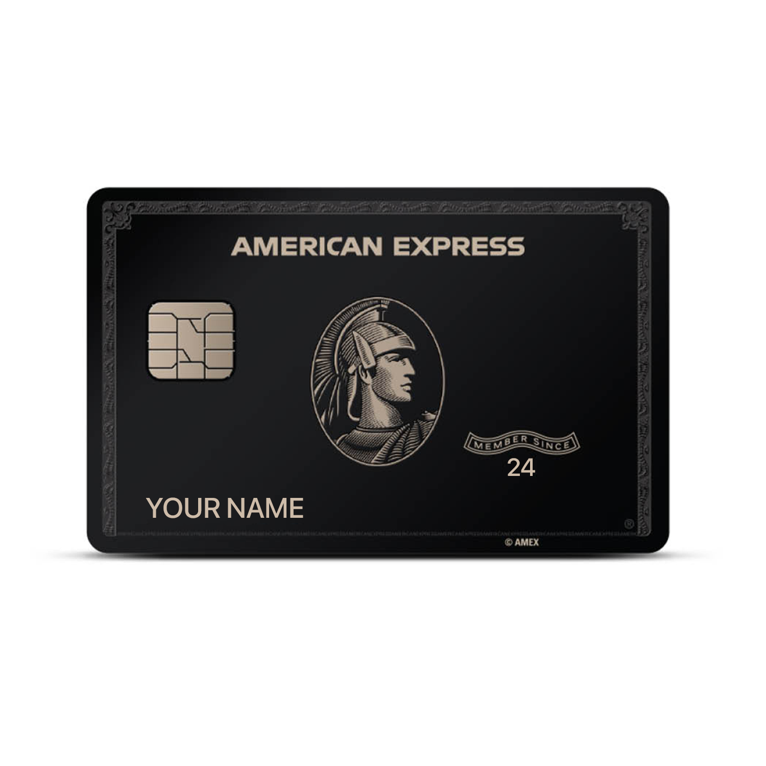 American Express Black Card Skin_0