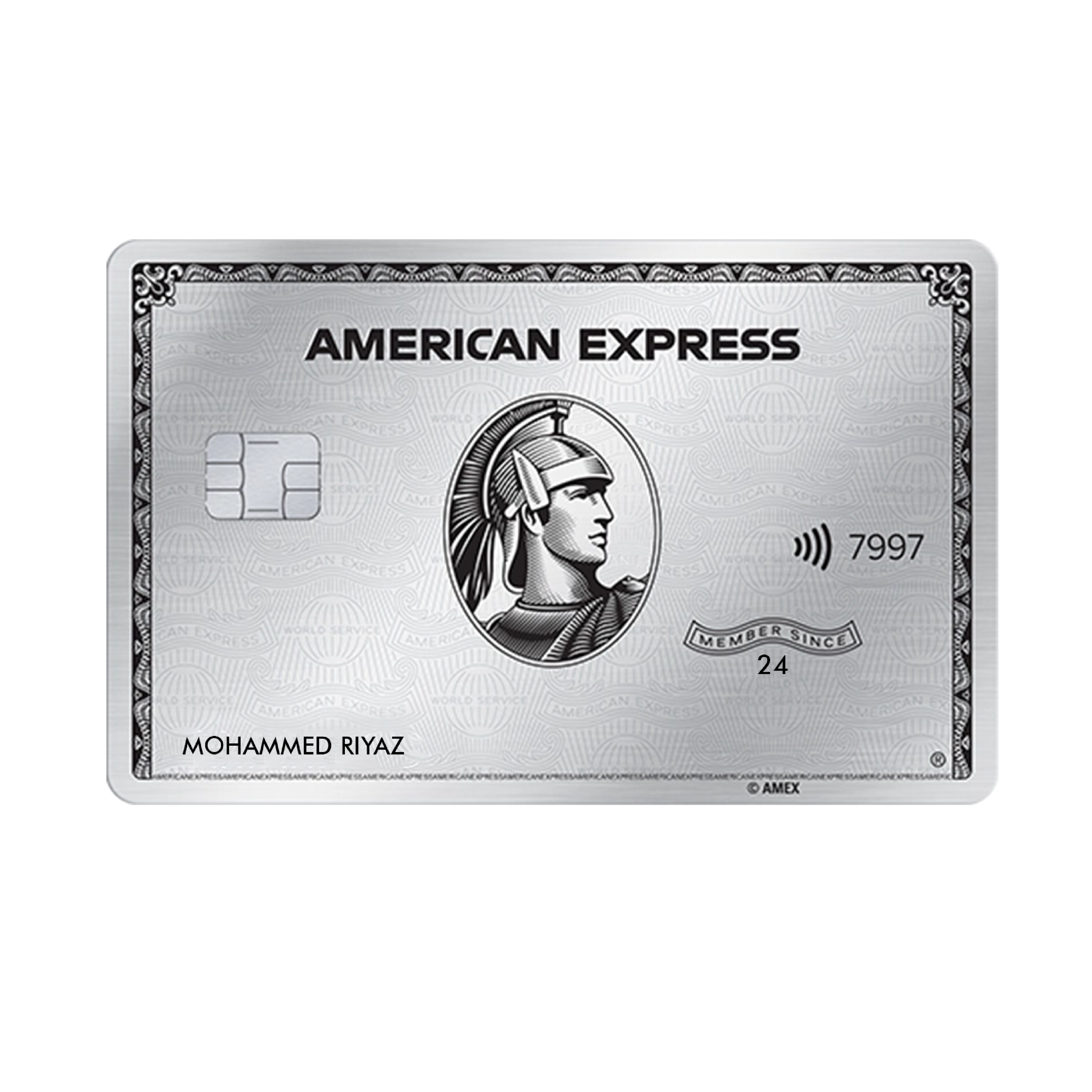 American Express Platinum Card Skin