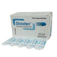 Diclo supp 50mg Malasia.10's