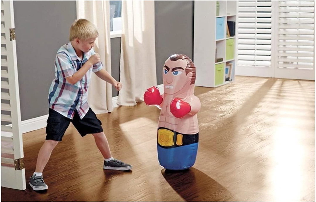 Muscle Man Inflatable Punching Bag