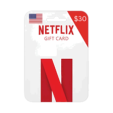 Netflix giftcard US 30$_0