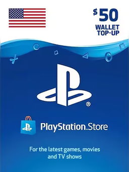 PlayStation Store giftcard US 50$