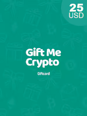 Crypto giftcard 25$