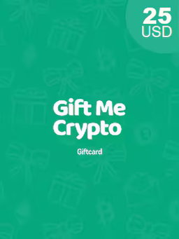 Crypto giftcard 25$